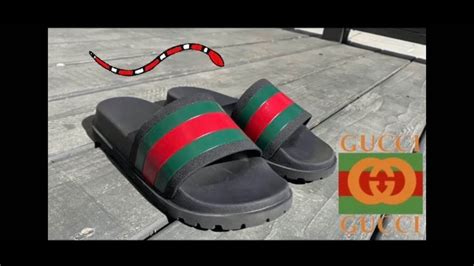 gucci slides restoration